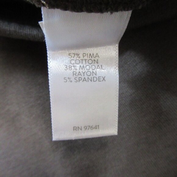 J Jill Slim Leg Cropped Pants Women's 2X Brown Cotton Rayon Stretch Casual 365 - Picture 4 of 12